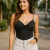 body decotado preto​