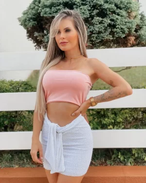 top faixa rosa