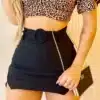 short saia preto