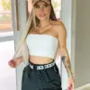 Top Faixa Branco